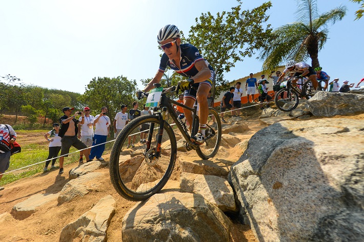 11/10/2015. Mountain Bike. Deodoro. Rio de Janeiro. BRASIL. (Foto: Rio 2016/Alex Ferro)